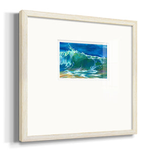 Green Flash Premium Framed Print Double Matboard