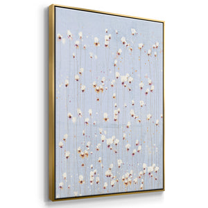 String Theory V1 - Framed Premium Gallery Wrapped Canvas L Frame - Ready to Hang