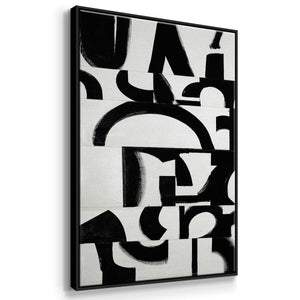 Prosperous Elements V11 - Framed Premium Gallery Wrapped Canvas L Frame - Ready to Hang