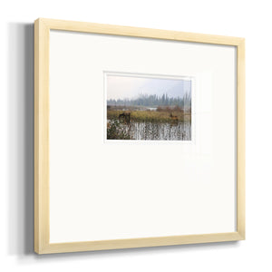 Out With The Twins Premium Framed Print Double Matboard