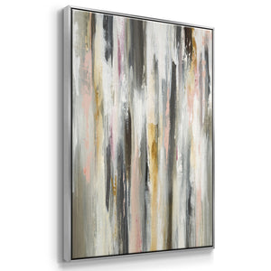 Color Ripple II - Framed Premium Gallery Wrapped Canvas L Frame - Ready to Hang