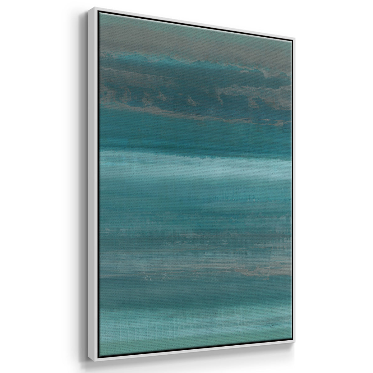 Stars & Shores I - Framed Premium Gallery Wrapped Canvas L Frame - Ready to Hang