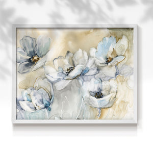 41787,artwork,flowers,floral,painting,modern,decor,home,interior,white,blue,delicate,blossoms,design,nature,still life,aesthetic,elegant,beauty,frame,neutral,soft tones,decor piece,wall art,creativity,inspiration,harmony,fresh,visual,texture,light,contemporary,arrangement,botanical,vivid,outdoors,tranquility,color palette,visual composition,Re-stickable,Plants & Flowers
