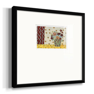 Flowerscape II Premium Framed Print Double Matboard