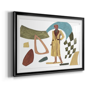 Vintage Vibes III - Modern Framed Art Print