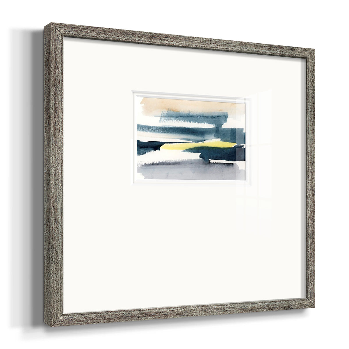 Peeking Sunshine III Premium Framed Print Double Matboard