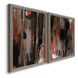 Loft Pastel VII - Barnwood Framed Canvas Set