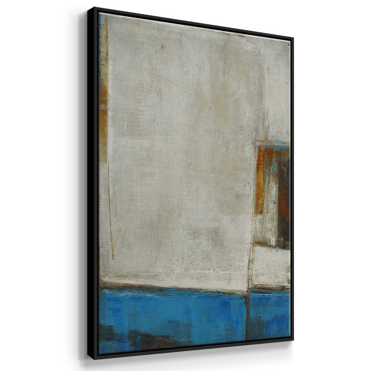 A Warped Window - Framed Premium Gallery Wrapped Canvas L Frame - Ready to Hang