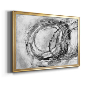 Infinity Rings I - Modern Framed Canvas Print