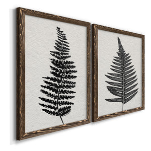 Forest Fern III - Premium Framed Canvas 2 Piece Set - Ready to Hang