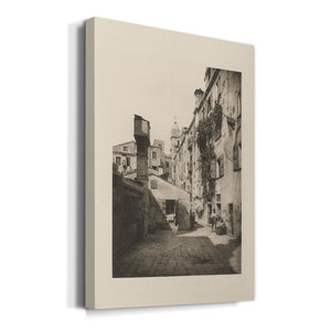 Vintage Views of Venice VIII Premium Gallery Wrapped Canvas - Ready to Hang