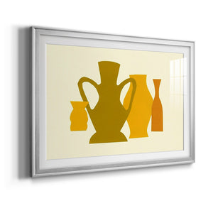 Posing Pottery I - Modern Framed Art Print