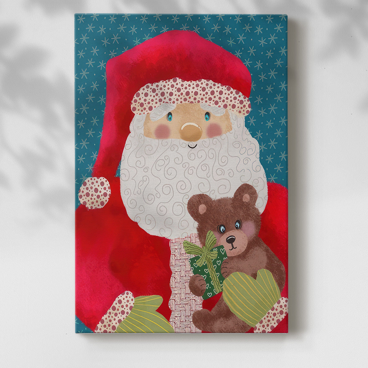 Santa Pack II - Gallery Wrapped Canvas