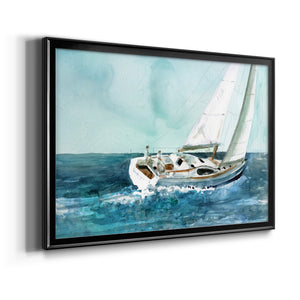 Delray Sail Premium Classic Framed Canvas - Ready to Hang