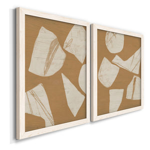 Piecemeal I - Premium Framed Canvas 2 Piece Set - Ready to Hang