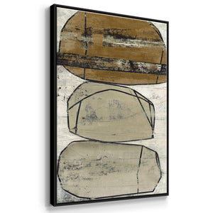 Dim Sum I - Framed Premium Gallery Wrapped Canvas L Frame - Ready to Hang