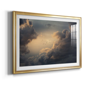 Soaring High Above - Modern Framed Art Print