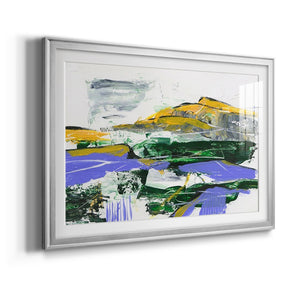Silent Mountain VI - Modern Framed Art Print