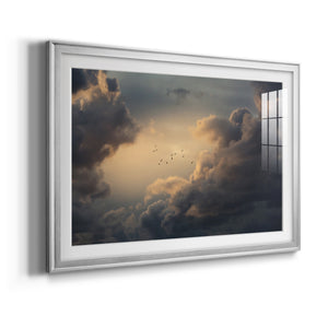 Soaring High Above - Modern Framed Art Print