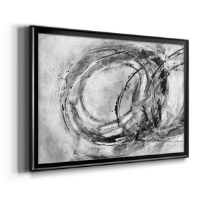 Infinity Rings I - Modern Framed Canvas Print