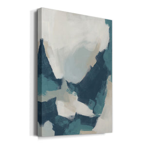 Brushy Blues I - Canvas Art Print