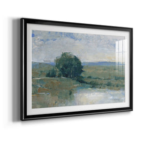 Riverbank Impression I - Modern Framed Art Print