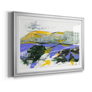 Silent Mountain IV - Modern Framed Art Print