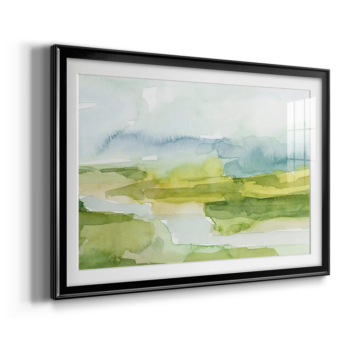 Watery Lowlands I Premium Framed Print - Ready to Hang