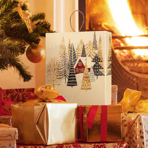Christmas Chalet I, Handmade Ornament