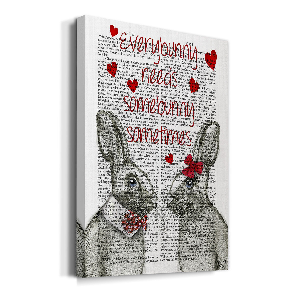 Everybunny Premium Gallery Wrapped Canvas - Ready to Hang