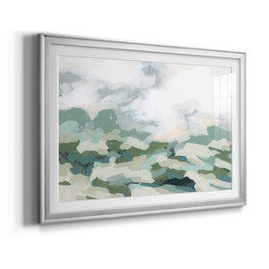 Verdant Hillside II - Modern Framed Art Print