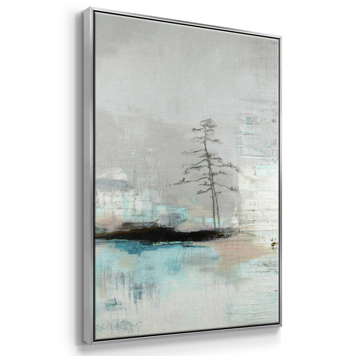 The Edge of Independence - Framed Premium Gallery Wrapped Canvas L Frame - Ready to Hang