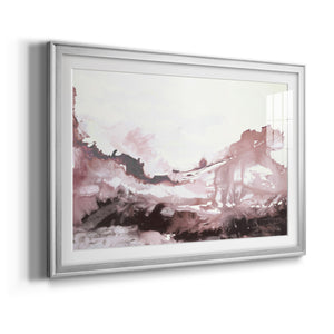Pink Scenery - Modern Framed Art Print
