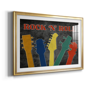 Rock and Roll - Modern Framed Art Print