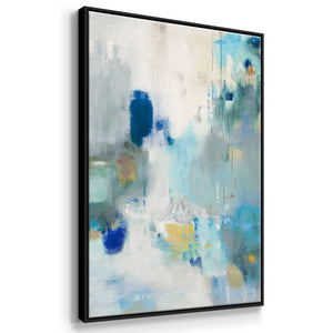 Celeste Motion II - Framed Premium Gallery Wrapped Canvas L Frame - Ready to Hang
