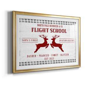 Flight School - Modern Framed Art Print
