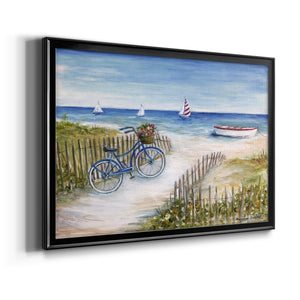 Beach Ride I Premium Classic Framed Canvas - Ready to Hang