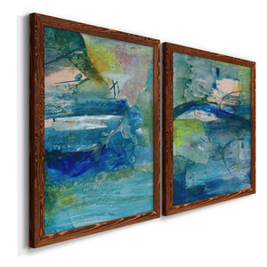 Spring Winds VII - Barnwood Framed Canvas Set