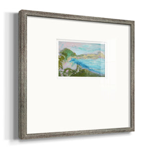 Landing Strip Premium Framed Print Double Matboard