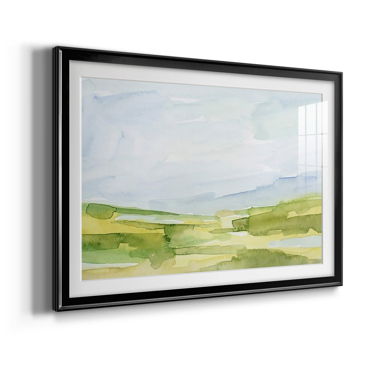 Watery Lowlands IV Premium Framed Print - Ready to Hang