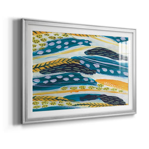 Feathery IV - Modern Framed Art Print