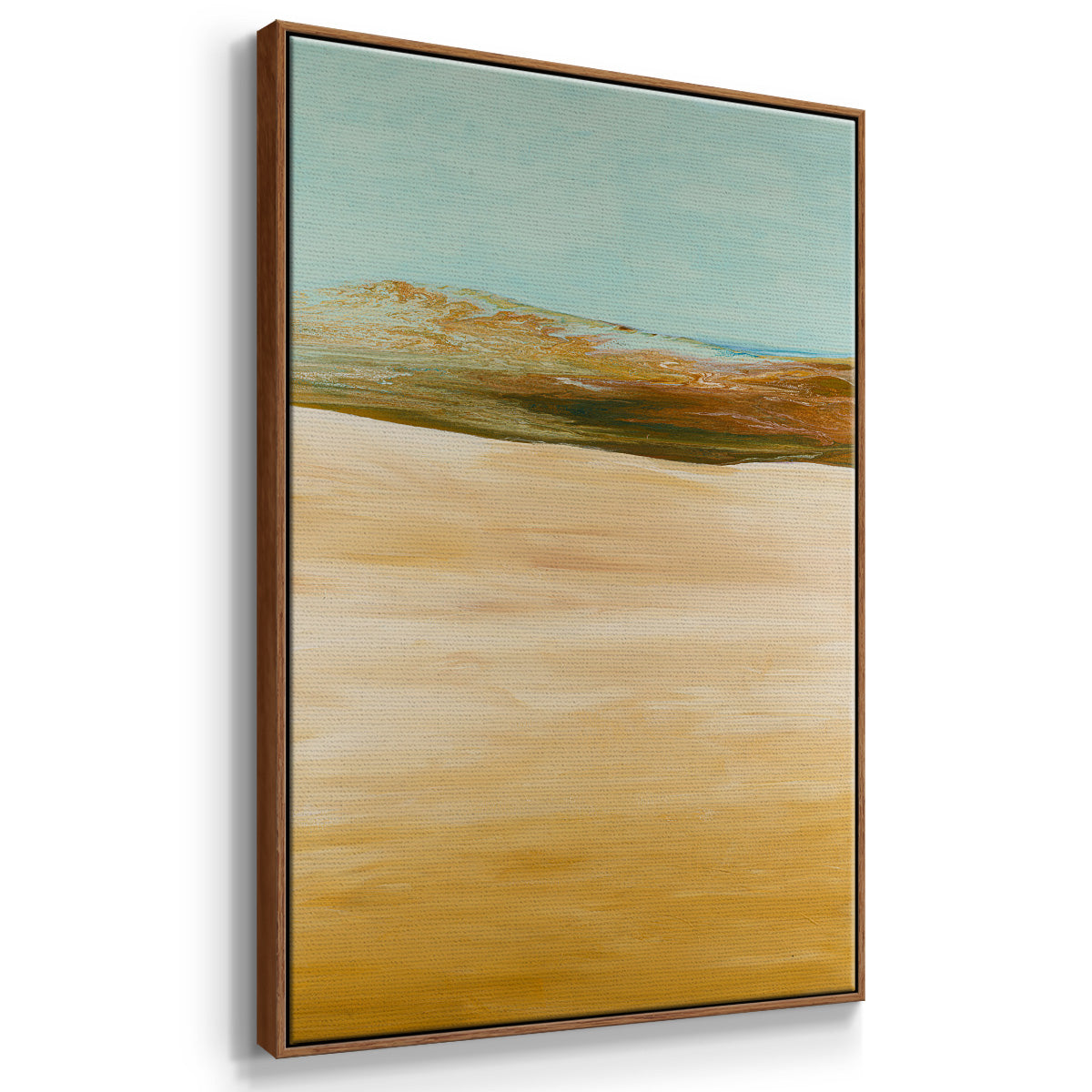 Yesterday's Today - Framed Premium Gallery Wrapped Canvas L Frame - Ready to Hang