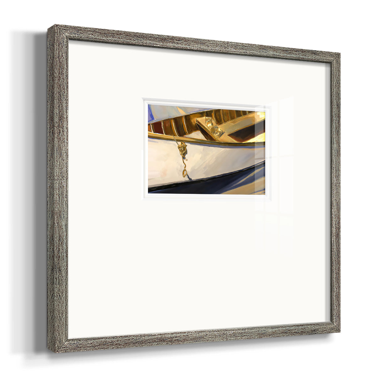 Golden Cano III Premium Framed Print Double Matboard