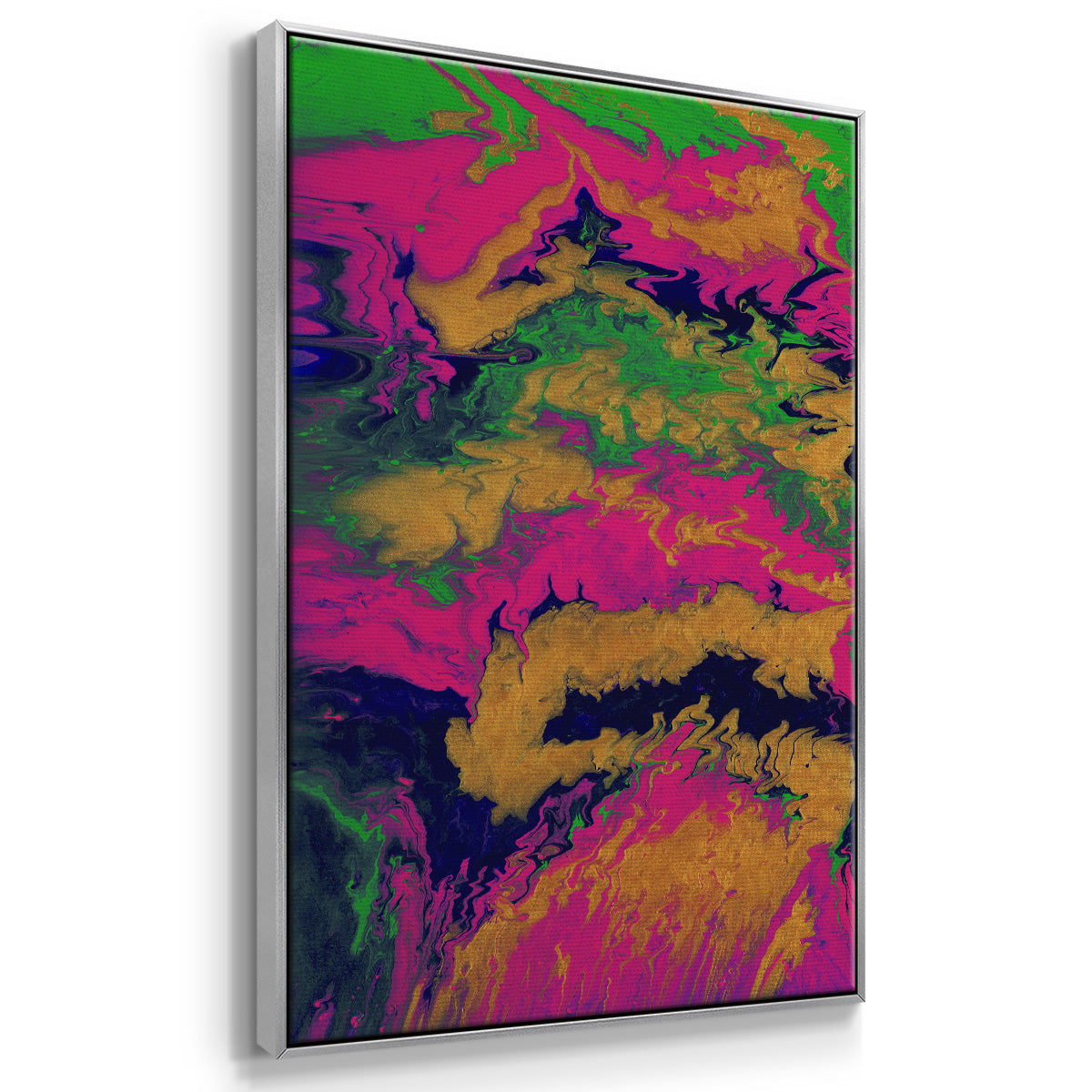 M48 - Framed Premium Gallery Wrapped Canvas L Frame - Ready to Hang