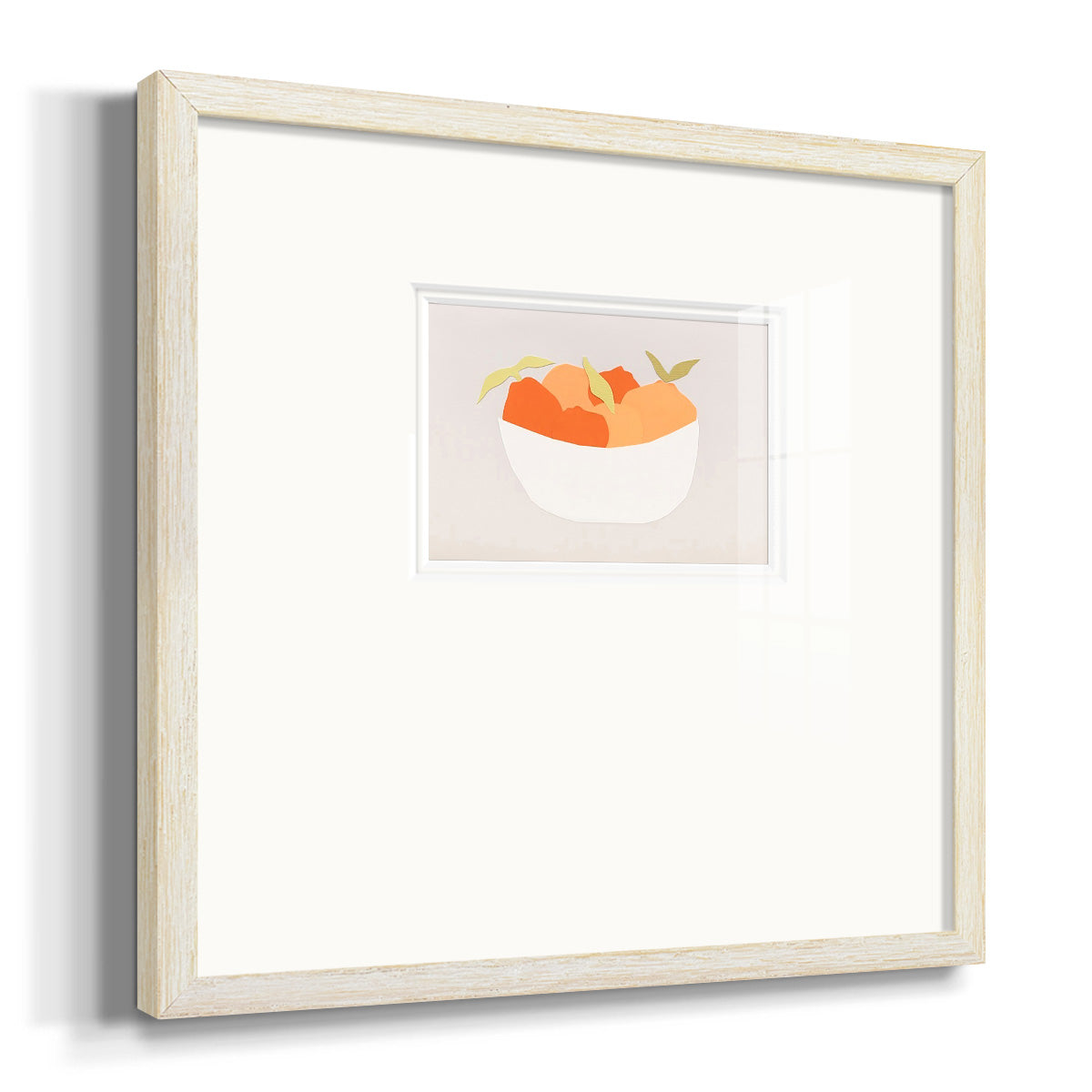 Sumo Citrus II Premium Framed Print Double Matboard