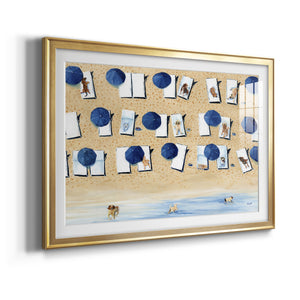 Dogs Allowed - Modern Framed Art Print