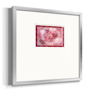 DIY Love Collection A Premium Framed Print Double Matboard