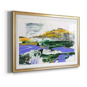 Silent Mountain VI - Modern Framed Art Print
