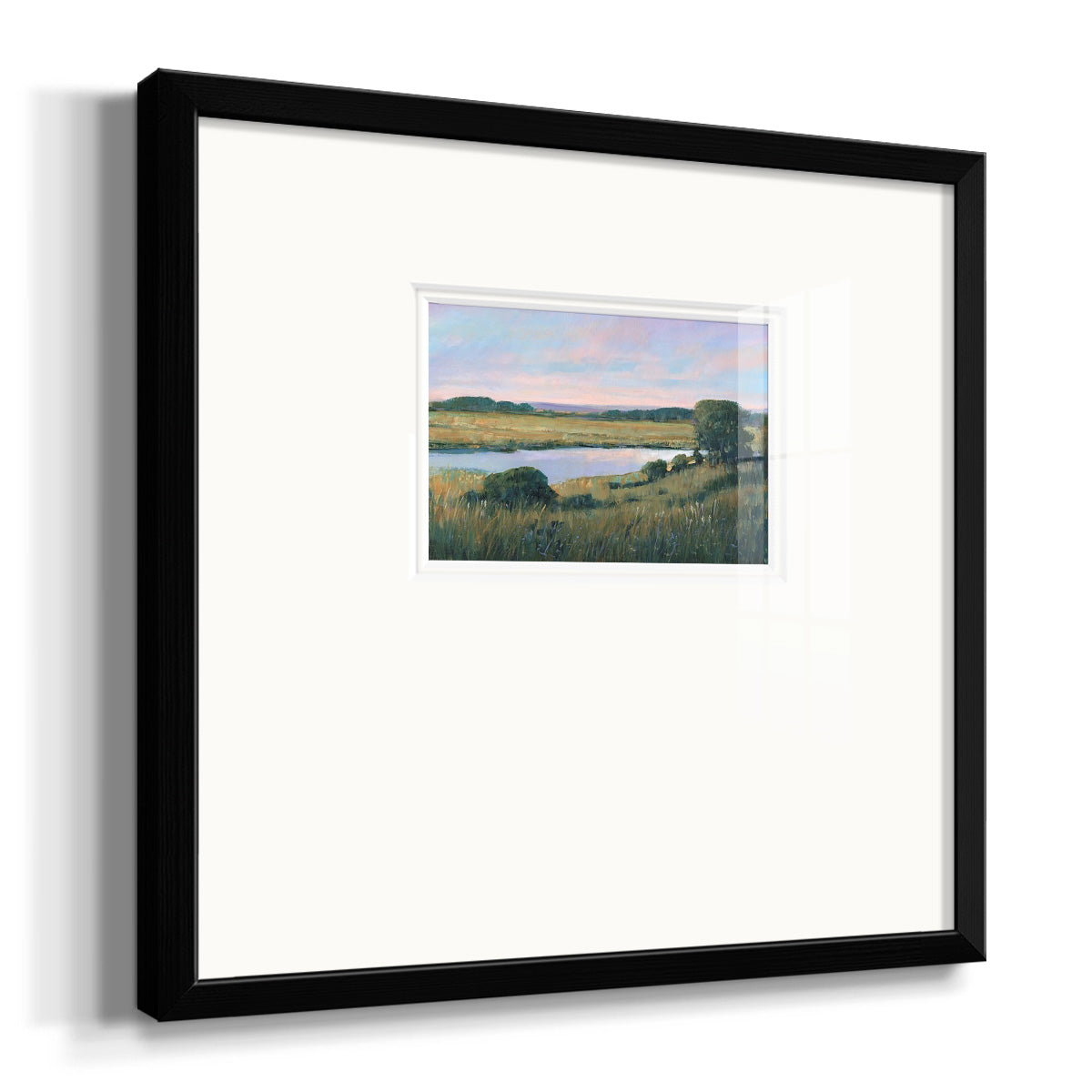 Spring Marsh II Premium Framed Print Double Matboard