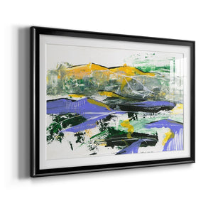 Silent Mountain III - Modern Framed Art Print